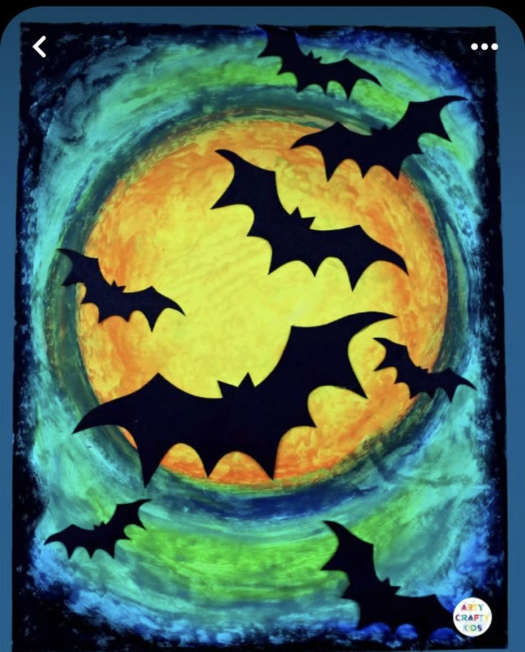 Oct 17 | 👻 Glow in the Dark Spooky Art Workshop 👻