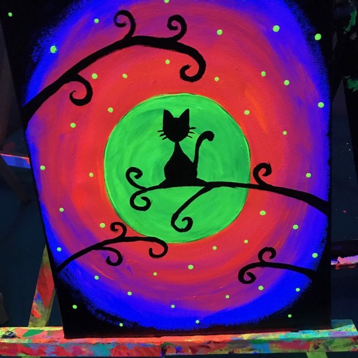 Oct 17 | 👻 Glow in the Dark Spooky Art Workshop 👻