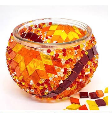Sept. 12th | Turkish Mosaic Glass Candle Holder