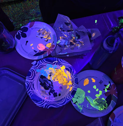 March 15 | Glow in The Dark Paint Party