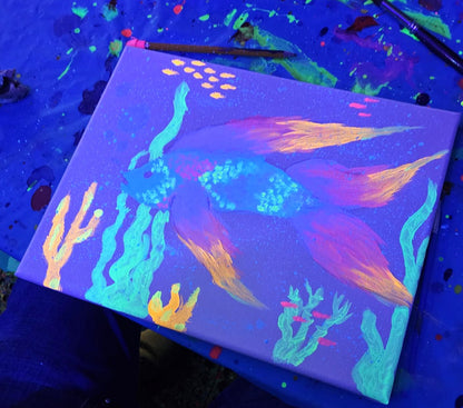 March 15 | Glow in The Dark Paint Party