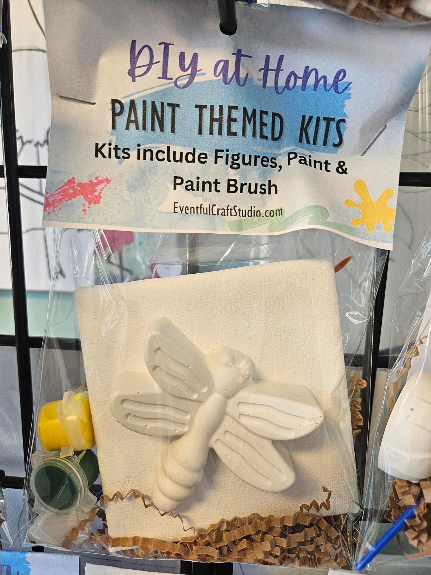 3D Sea life or Dinosaur paint kits