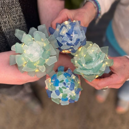 Sea Glass Succulent Workshop